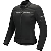 ILM Women Motorcycle Jacket with Armor CE Moto Jacket All Season JM4 | Lightweight Moto Jacket with Detachable and Waterproof Mesh Liner