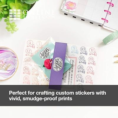 online labels waterproof sticker paper