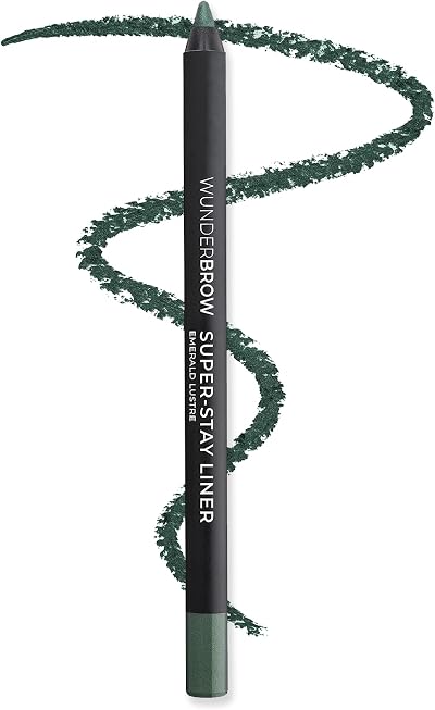 Wunderbrow Super Stay Eyeliner Pencil Emerald Lustre Waterproof Smudge-Proof