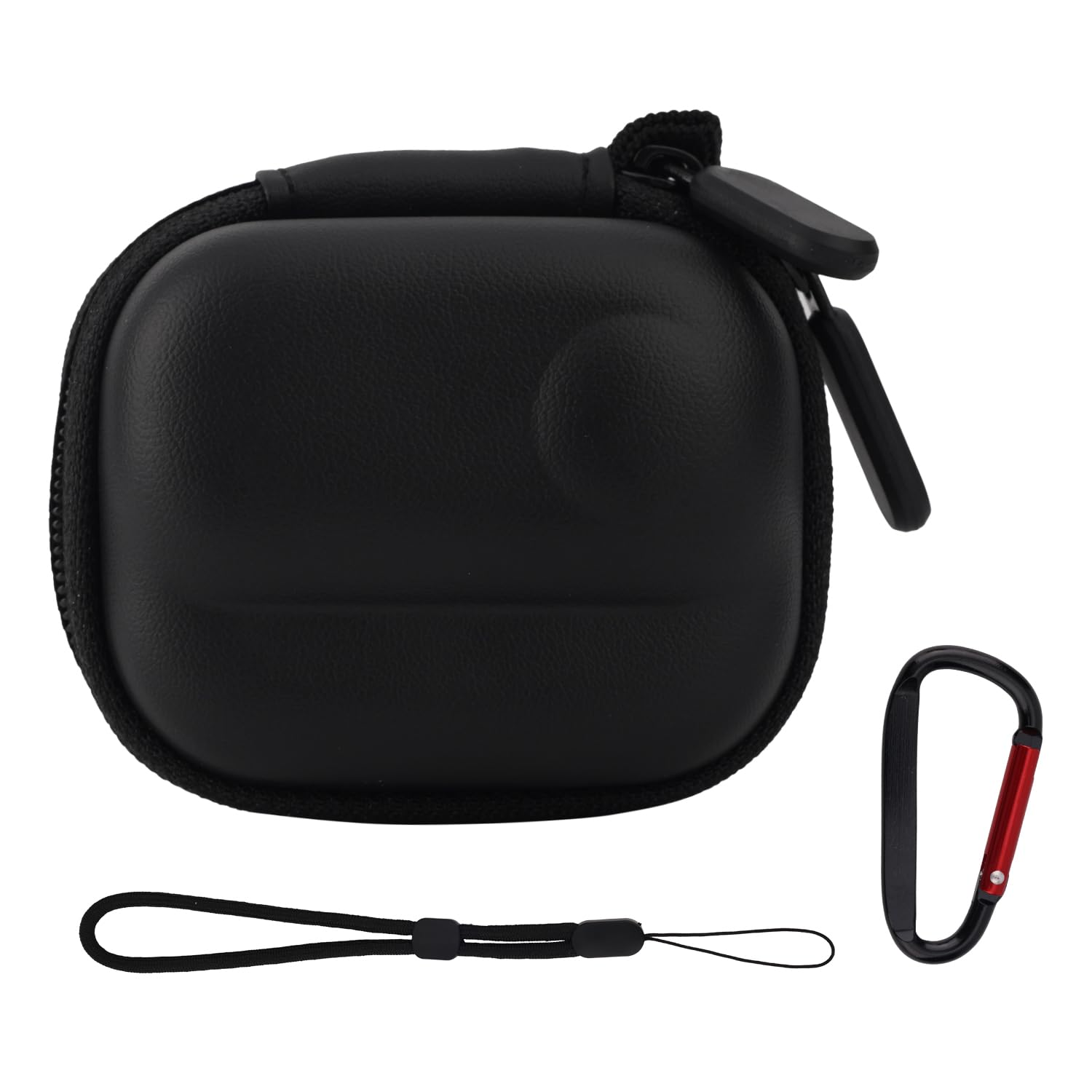 Photo 1 of Small Carrying Case for Insta360 GO 3/GO 3S, Hard Shell Storage Bag Mini Protective Case Travel Portable Bag with Carabiner and Wrist Strap Camera Accessoires for Camera Screen Lens Cover Protection