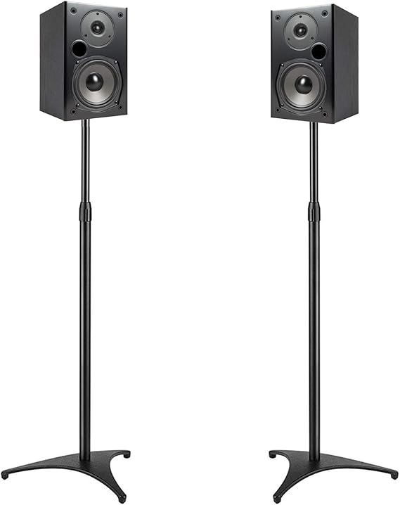 PERLESMITH Floor Speaker Stands for Small Satellite