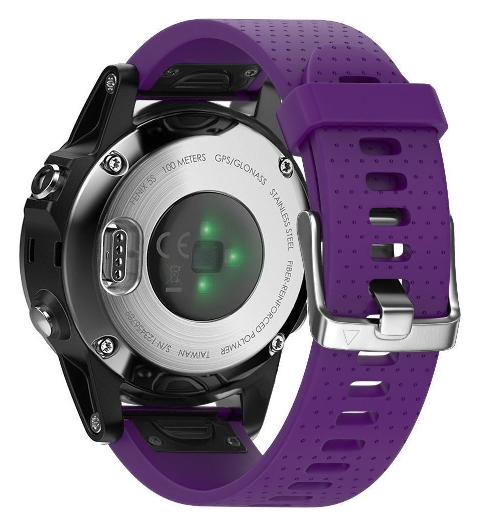 Shieranlee Compatible with Garmin Fenix 7s/Fenix 5S/Fenix 6S Strap,Silicone Sport Band 20mm Easy Fit for Garmin Fenix 7S/Fenix 5S Plus/Fenix 6S Pro/Fenix 7S/Fenix 7S Solar/Fenix 7S Sapphire Solar