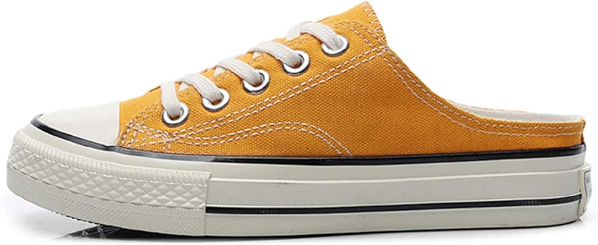 Amazon スリッポン キャンバス スニーカー メンズ レディース カジュアル 3色 靴 カップル ウォーキングシューズ アウトドア 防滑 通気性 軽量 男女兼用 かかとなし スニーカー レディース 楽ちん サンダル スリッパ 風 シューズ レースアップ イノヤシューズ