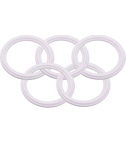 USA SEALING FDA EPDM Sanitary Gasket - 2.875" ID, 3.5" OD, 0.203" Thick, Tri-Clamp Gasket For Food/Pharmaceutical Use