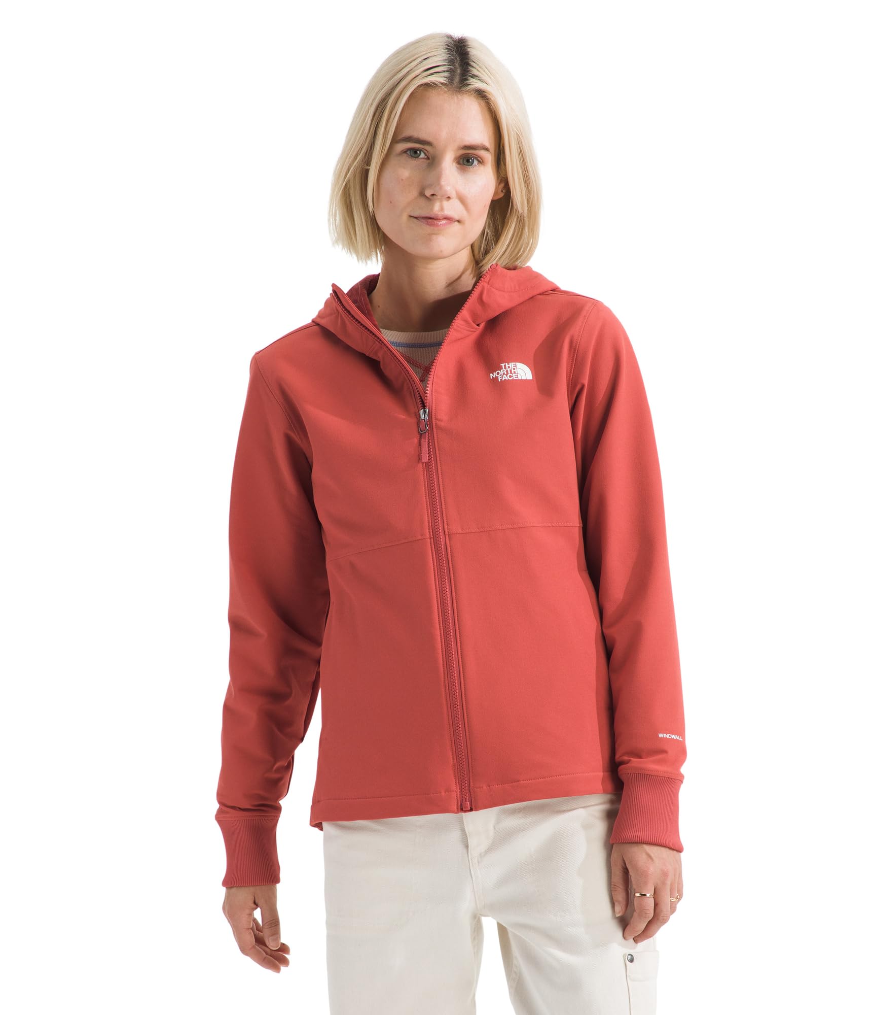 The North Face Women’s Shelbe Raschel Fleece Hooded Jacket (Standard & Plus Size) – Wind & Water Resistant, Fleece Lining, Mars Dust, X-Large