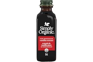 Simply Organic Pure Vanilla Extract, Certified Organic - 59mL Glass Bottle