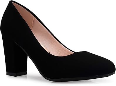 comfortable platform pumps