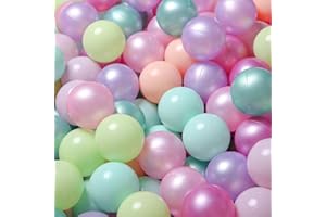 TRENDPLAY Ball Pit Balls Shapes for Toddlers - Safe and Durable Plastic Balls for Kids' Ball Pit, Play Tent, and Baby Pool, Dogs,Cats,Pets,Christmas Ball Pit Balls
