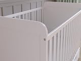Love For Sleep Levi Baby Cot Bed 120x60cm White with Drawer & Mattress view 5