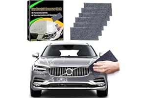 HOAIME 6 Pcs Breathe Green Nano Sparkle Cloth Car Scratch Remover, 2024 Upgraded Nanosparkle Cloth for Car Scratches, Scratch Remover for Vehicles Car Paint Scratch Repair (6 Pcs)