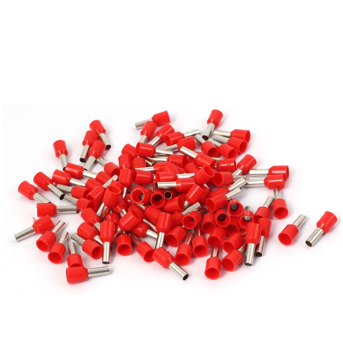 Uxcell E4009 Tube Style Electrical Cable Wire Ends Crimp Insulated