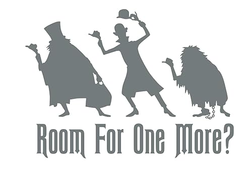 Amazon Com Room For One More Haunted Mansion Hitchhiking Ghosts Available In Multiple Sizes Colors Regular Or Mirror Cut Available Handmade