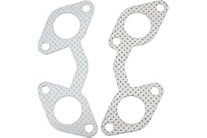 AS Axis Spindleon 2pcs Exhaust Gasket 1A091-12350 1A091-12360 Compatible with Kubota V2203 V2003 V2403 V1902 Engine