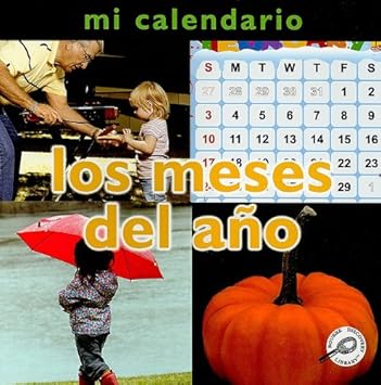 Mi Calendario Los Meses Del Ano My Calender Months Of The Year Mitten Luana K Amazon In Office Products calendario de meses del año