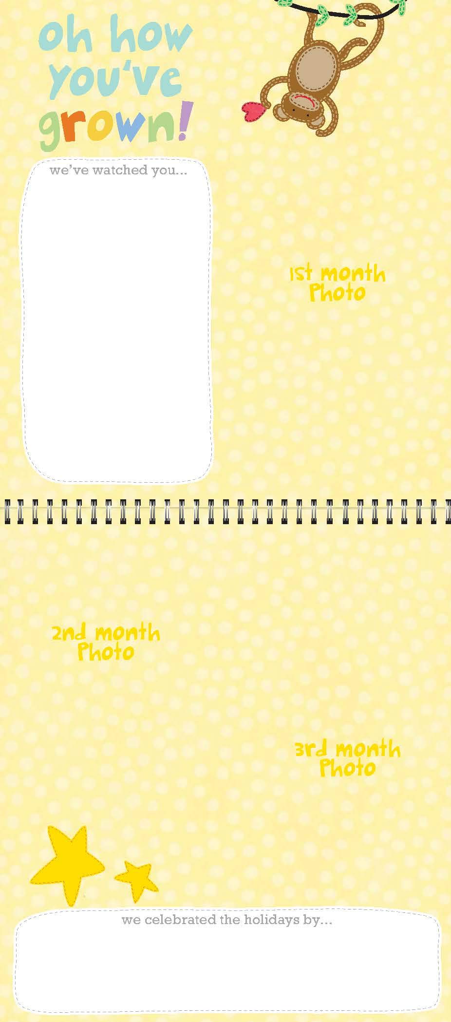 Baby's First Year: A Welcome Little One Keepsake, Memories Journal and Undated Monthly Calendar to Hang & Display (baby shower gifts for new parents) (Welcome Little One Baby Gift Collection)