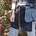 Armory Replicas Simple Brown Medieval Leather Belt with Steel Ring