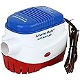 Amarine-made 12v 1100gph Auto Boat Bilge Pump Automatic Submersible Boat Bilge Water Pump (A: 1100gph Auto pump)