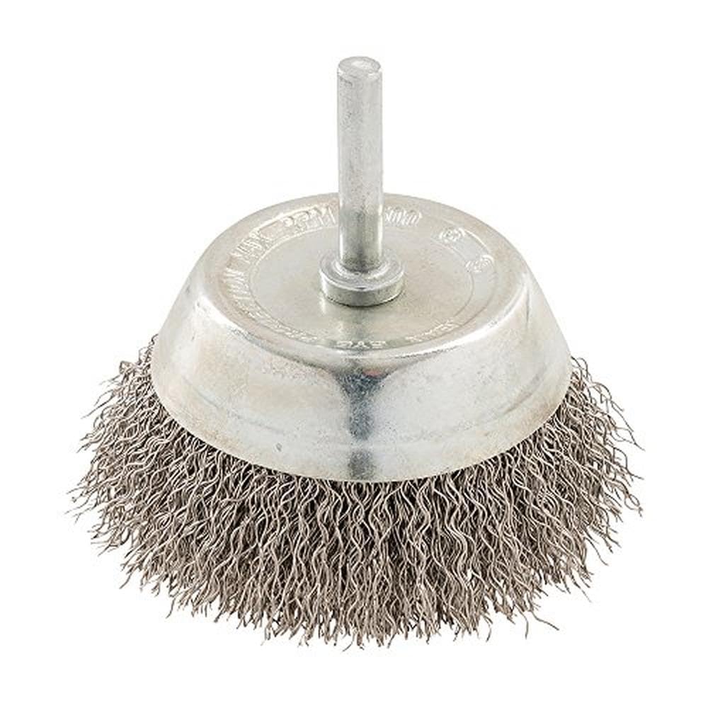 Silverline 409596 Rotary Stainless Steel Wire Cup Brush 75 mm