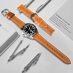 REZERO Watch Band, Vintage Leather Watch Strap