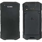 Protective Cover for Zebra Symbol TC21 TC26 Barcode Scanner,Rugged Bumper Case for Zebra Symbol TC21 TC26 Handheld Touch Mobile Computers,Slim Hard Shell Cover,Black,Composed of TPU