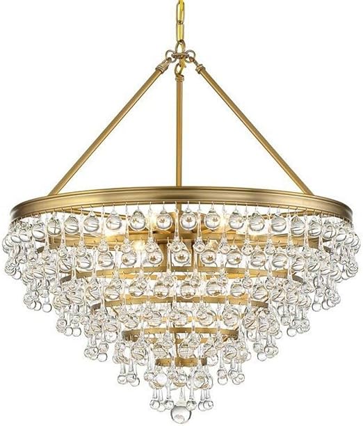 modern teardrop chandelier