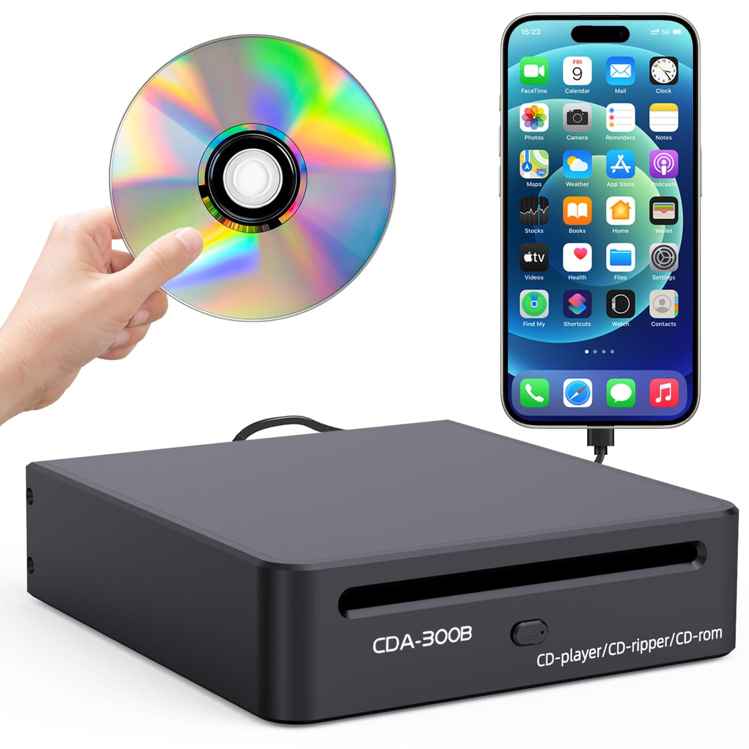 High-Precision CD Ripper - Preserve Your Music in
