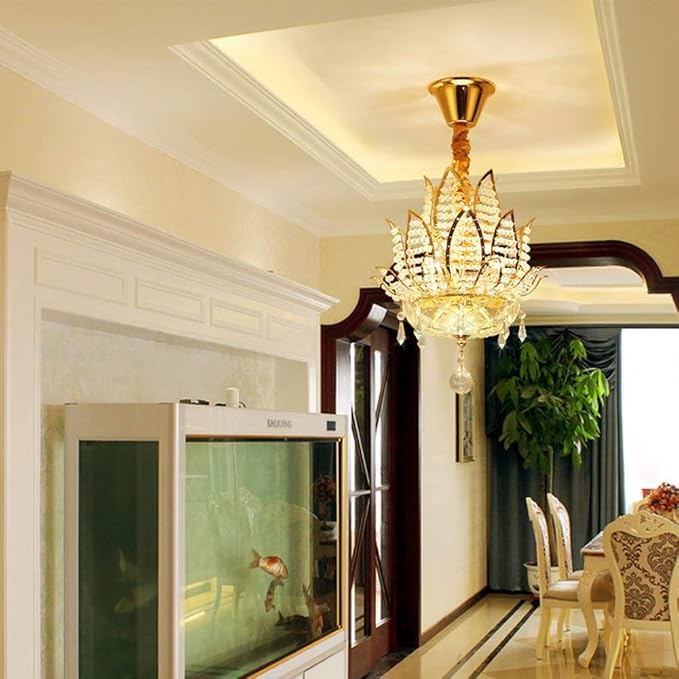 Xiand Araña - Modernas Y Simples Lámparas De Cristal, Dormitorio