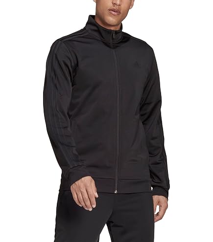 adidas Mens CHILE20 TT Track Jacket Jacket BLACK Size S at Amazon