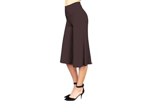COME TOGETHER CALIFORNIA CTC Womens Knit Culottes Pant - Made in USA