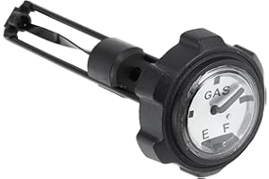 FUELHOOD Fuel Gauge Gas Cap for John Deere Tractor 300 312 314 316 317 400 Fuel Gas Tank Level Gauge Meter W/Cap AM35120/AM14