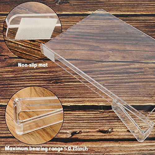 Hmdivor Clear Acrylic Shelf Dividers, Closets Shelf and Closet