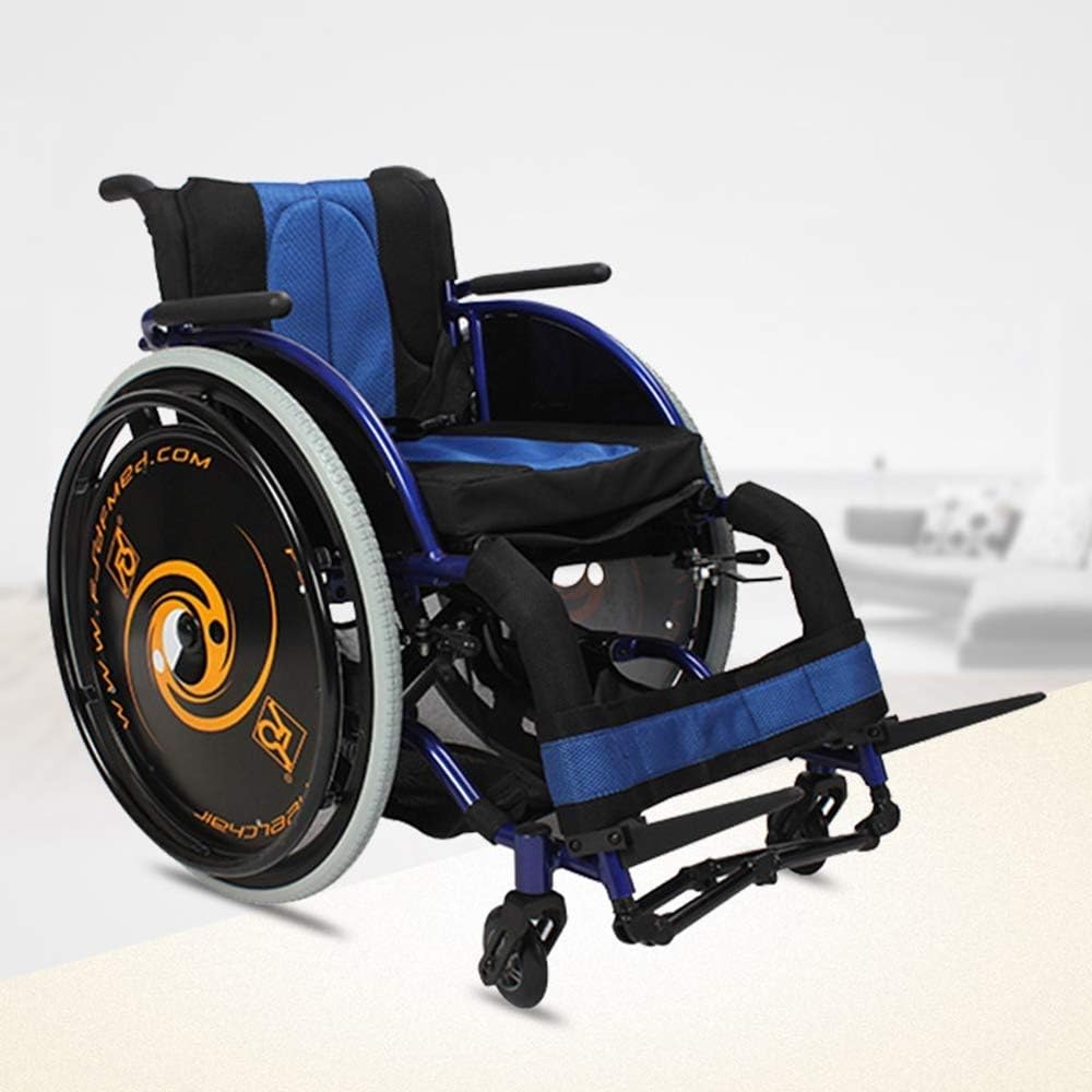 Hiyougen Sports Wheelchair Propelled Wheelchair Lightweight Folding