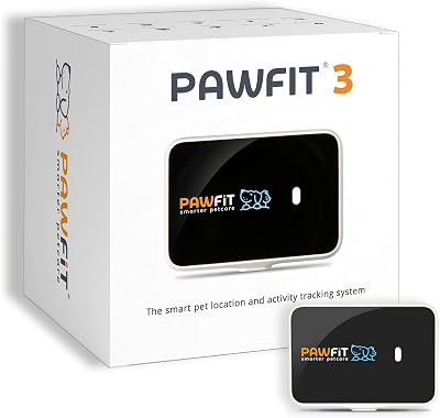 Pawfit 3 GPS Pet Tracker 4G Live Satellite Tracking Dog Tracker
