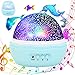 Colorful Undersea World, McWorks Fashion Flower Bud Music Multiple Colors Rotating Projector Night Lights, Best for Kid's Baby's Gift to Stimulate Curiosity and Imagination
