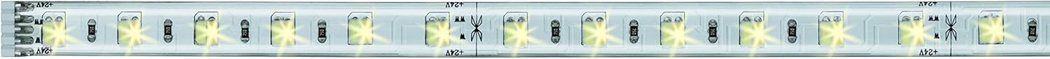 Paulmann 70630 MaxLED Tunable White LED Strip Coated LED Strip 1 m Lighting Strip 7W Light Strip with White Light Control LED Strip