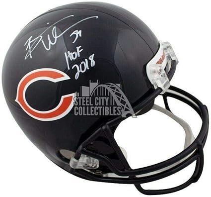 brian urlacher autographed football