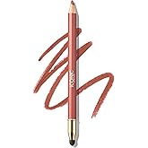 ICONIC LONDON Fuller Pout Sculpting Lip Liner | Blendable, Dual Ended Lip Liner with Creamy Colour and Lip Sponge for Buffing, Cruelty-Free, Vegan Makeup