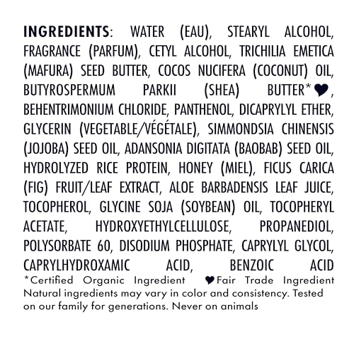 SHEAMOISTURE CONDITIONER INTENSIVE HYDRATION FOR DRY, DAMAGED HAIR MANUKA HONEY AND MAFURA OIL TO NOURISH AND SOFTEN HAIR 13 OZ