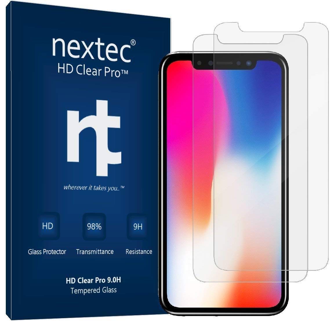 Screen Protectors Electronics iPhone XR Screen Protector Glass, Corning Gorilla Glass HD Clear