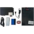 PDLC Smart Film Kit - 5 in 1 Smart Tint and Glass Film - 50W Transformer and Remote Set for Home Office Windows and Doors