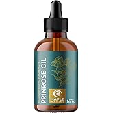 Pure Evening Primrose Oil for Skin - Cold Pressed Natural Face Moisturizer and Nourishing Hair Oil - Use in DIY Skin Care for