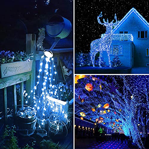 960 LED Solar String Lights Outdoor Waterproof, 4Pack Each 80FT