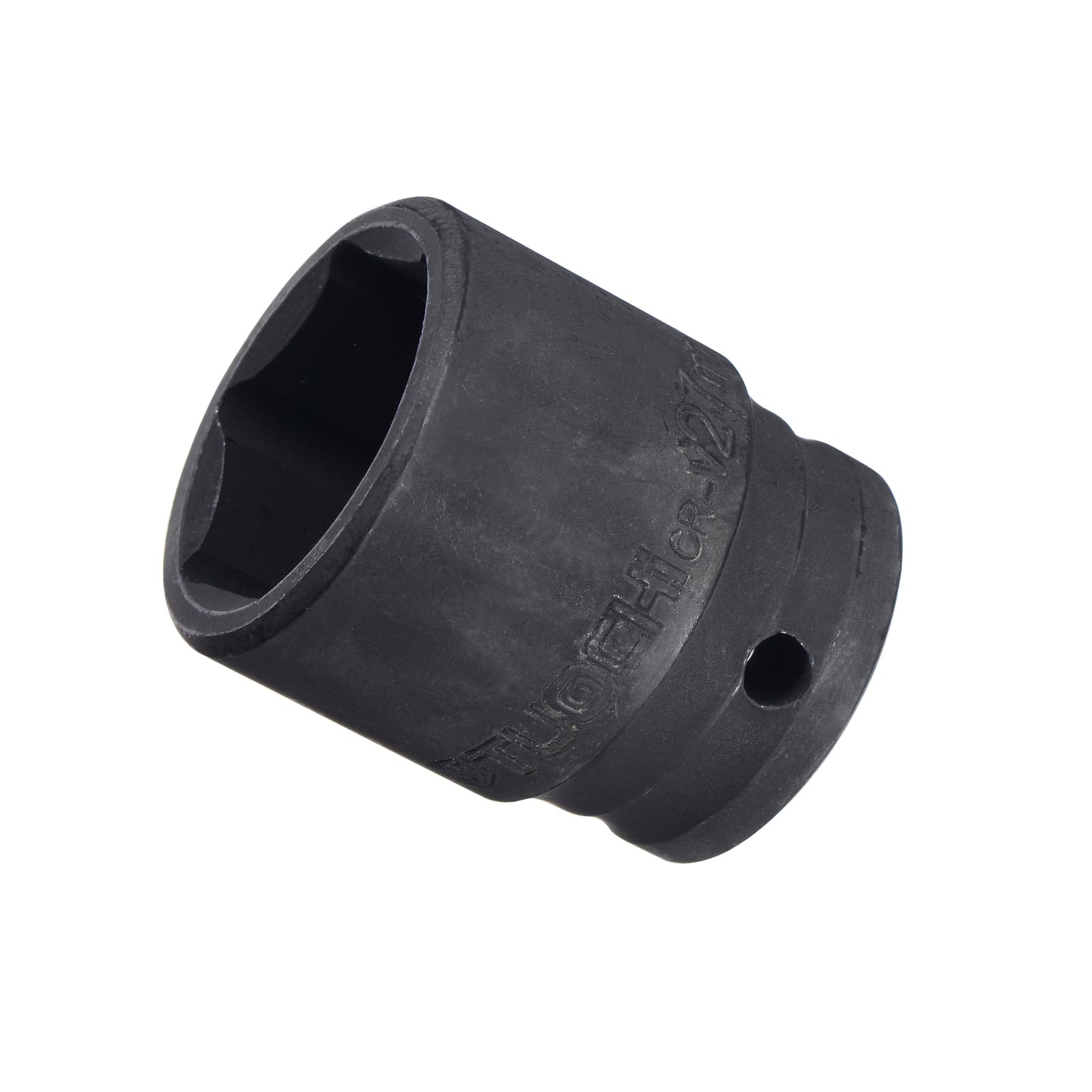 CoCud Deep Impact Socket, 1/2 Inch Drive 27mm Socket Size, CR-V 6-Point Metric Deep Sockets - (Applications: for Remove Tighten Hex Head Bolts Nuts)