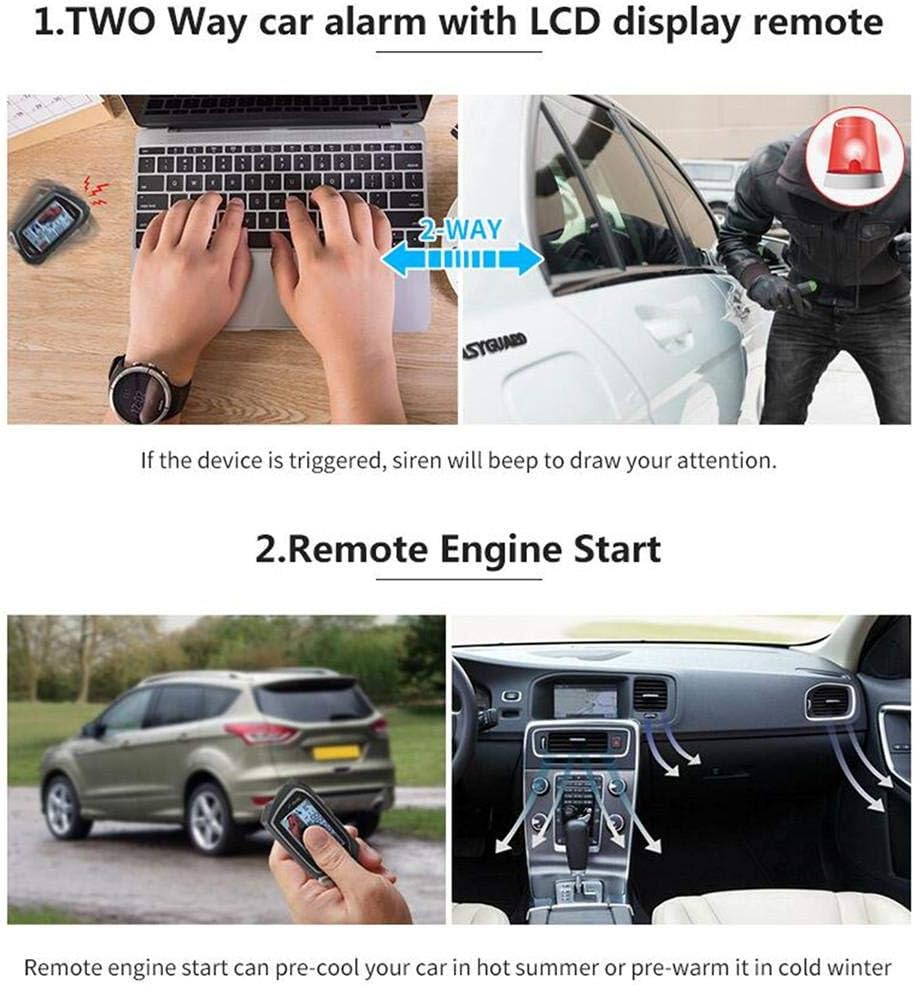 Alarmanlage Diebstahlsicherungssystem Mit Doppelter Fernbedienung DC12V