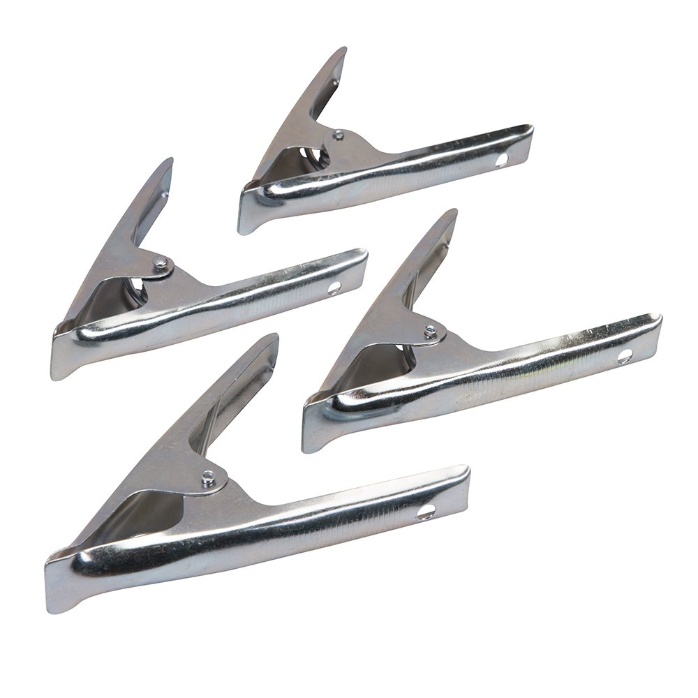 Silverline 630014 Stall Clips 4pk 70 mm Jaw