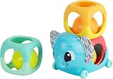 LAMAZE Stack, Rattle and Roll Blocks – Newborn Stacking Toy, Unisex view 2