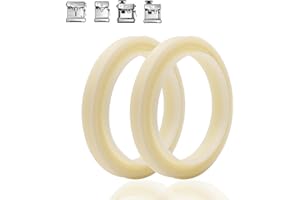 Dianrui 2PCS 54mm Silicone Steam Ring for Breville Espresso Machine Accessories BES870xl/878/860/880/810/840/450/500 Espresso Accessories Grouphead Gasket Replacement Part
