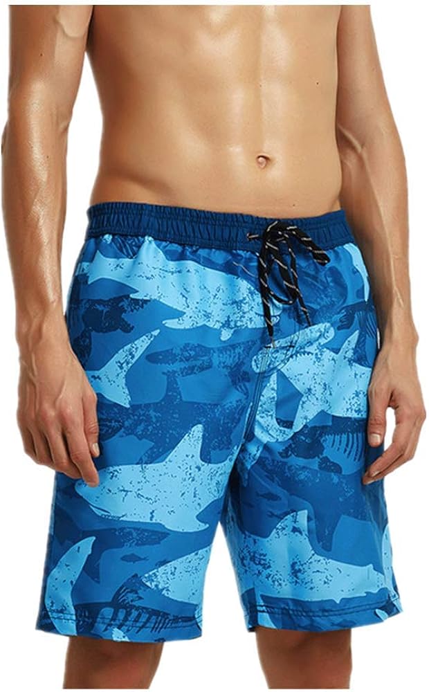N\P Men's Beach Shorts Quick Drying Loose and Comfortable for Amazon