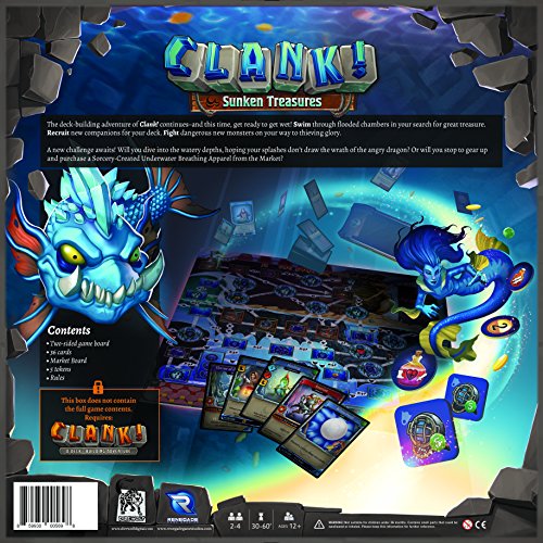 Clank! Sunken Treasure Board Game