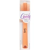 Goody Style Boost Round Brush 21mm, Volumizing Blow Out, for Fine, Short &amp; Medium Hair, Easy-Grip Handle, Lightweight Styling for Lift &amp; Root Volume, Coral
